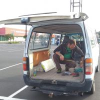 Unser Toyota Hiace ohne Ausbau