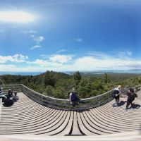 360 Grad Foto auf dem Gipfel