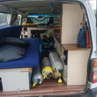 Ein Glück, dass wir im Camper viel Platz haben :)