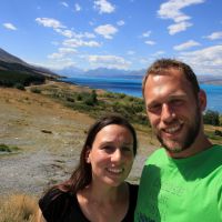 Zwei Nasen vorm Mt Cook