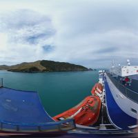 Auf der Fähre durch die Marlborough Sounds