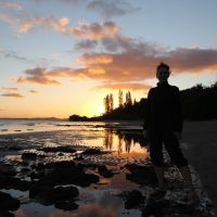 Strandspaziergang, Grande Terre