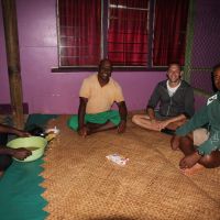 Kava trinken beim Chief